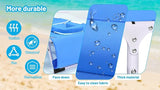 Blue 3-in-1 Heavy Duty Tanning Chair with Face Hole - Photo 9