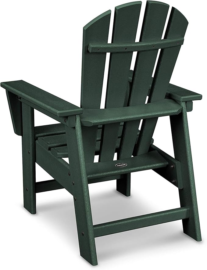 POLYWOOD SBD12GR South Beach Kid Chair, Green