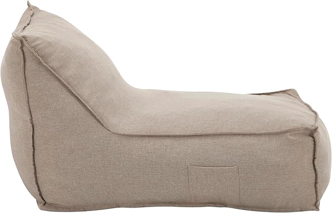 Christopher Knight Home Venny 48" L Outdoor Bean Bag Chair Set of 2, Fabric Bean Bag Chair for Adults and Kids - Photo 8