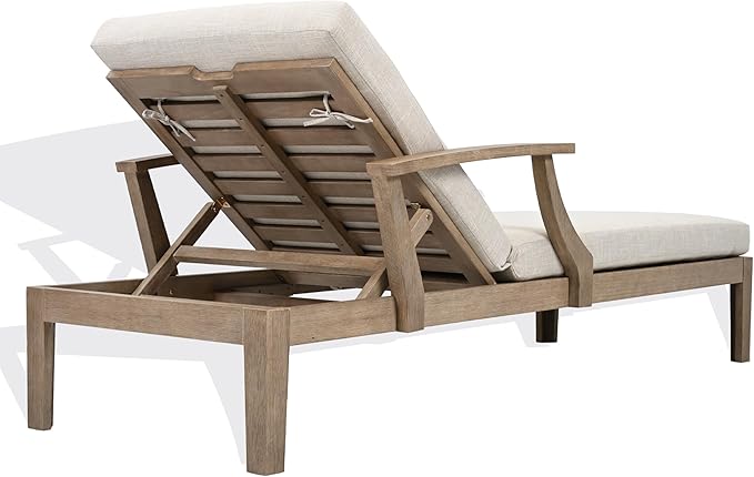 SAFAVIEH Couture Outdoor Patio Furniture Collection - Martinique Chaise Lounge Chair - Photo 7