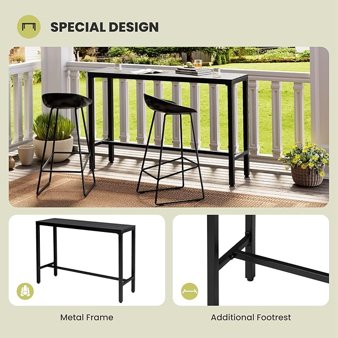 Crestlive Products Outdoor Bar Table - Photo 8
