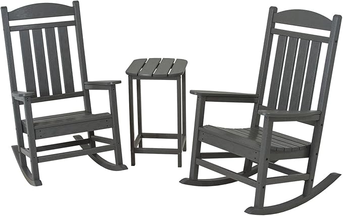South Beach 26" Counter Side Table (Slate Grey) - Photo 3