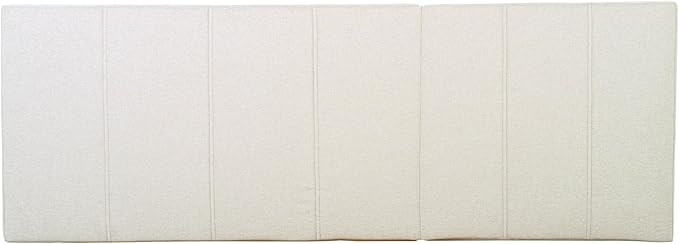 Merax Outdoor Chaise Lounge Cushion Only - Water-Resistant Patio Lounge Chair Cushion with Removable Cover, Beige