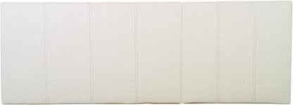 Merax Outdoor Chaise Lounge Cushion Only - Water-Resistant Patio Lounge Chair Cushion with Removable Cover, Beige