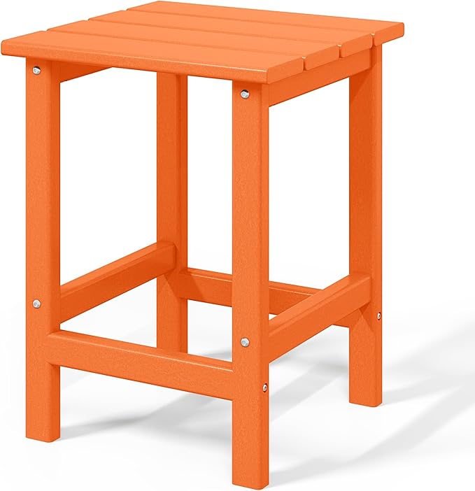 Costaelm 3 piece Patio Set, Outdoor Modern Adirondack Table and Chairs - Photo 4