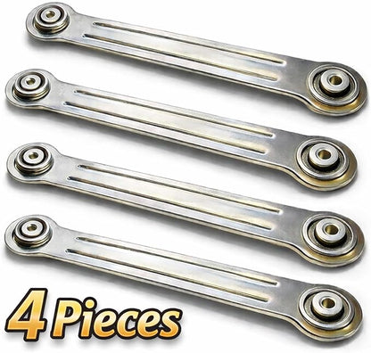 Patio Glider Replacement Bearing Bracket Rocker Arm Hardware Repair Kit for Outdoor and Indoor Furniture Adirondack Chair - 9" Length - 4 Pack
