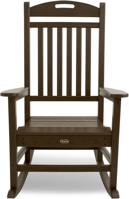 Trex Outdoor Furniture by Polywood Yacht Club Rocker Chair, Vintage Lantern (TXR100VL)