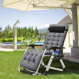 ABORON Zero Gravity Chair, Premium Outdoor Lawn Folding Lounge Chairs - Photo 2