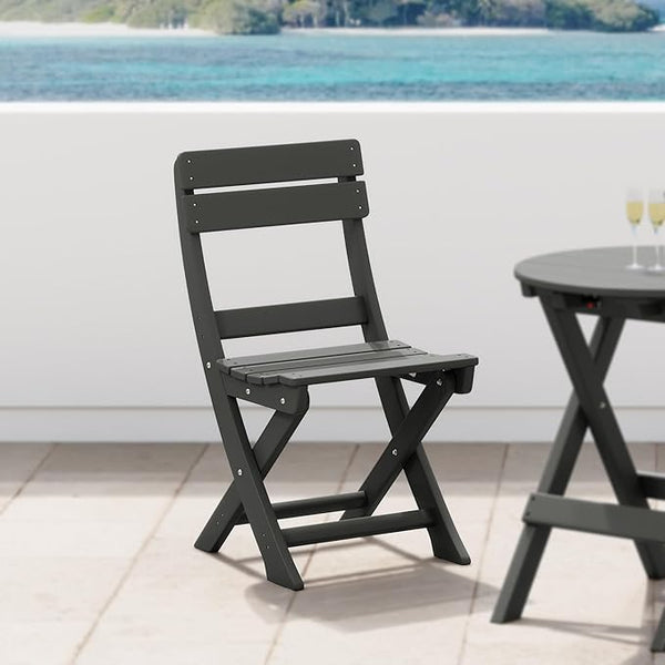 Costaelm Outdoor Patio Modern Folding Dining Chair - Photo 1