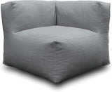 Dineli Modern Arm-Rest Chair Coner Chair Outdoor Furniture Comfy Patio Couch Sofa Outdoor Bean Bag Chair Creating a - Photo 8
