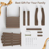 Adirondack Chairs, Folding Chairs Set of 4 - Photo 7