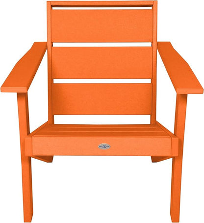 Haven Modern Adirondack Chair, Citrus Orange