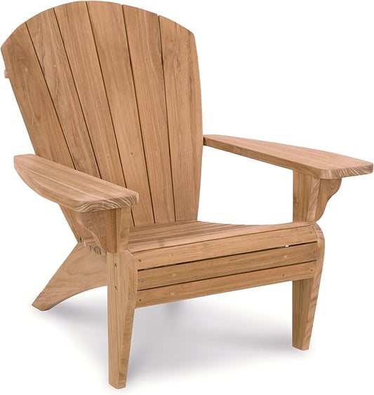 Solid Teak Key Wester Adirondack Chair