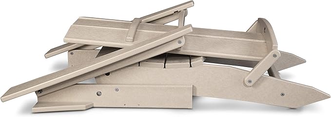 POLYWOOD Modern Folding Adirondack Chair