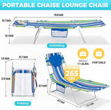 #WEJOY Folding Tanning Chair with Face Hole - Photo 3