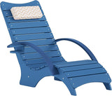 Pool Lounge Chairs Set of 4, Shallow Water 8-10 Inches Deep, HDPS Fade Resistant Pool Tanning Chair with Armrest - Photo 8