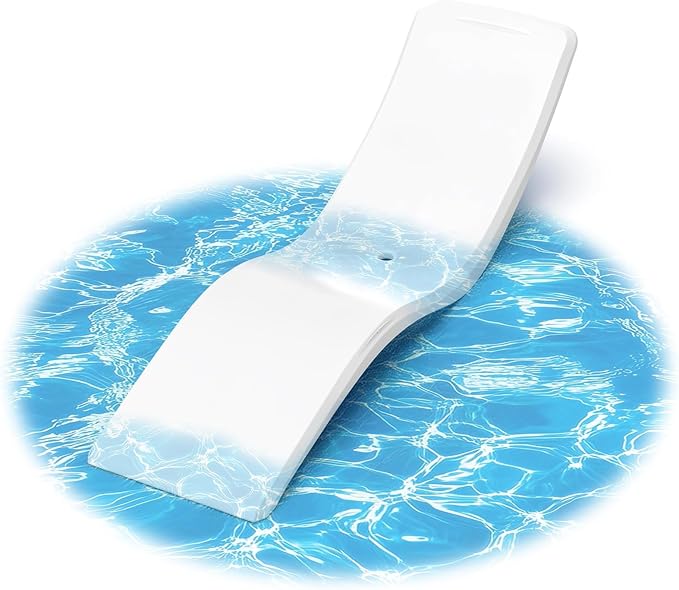 in Pool Lounge Chairs, Pool Lounger for Sun Shelf, Waterproof Patio Furniture with Weather-Resistant Design - Photo 1