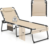 GYMAX Lounge Chair for Outside - Photo 1