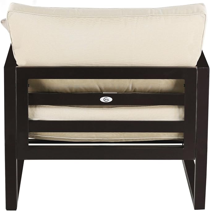 Serta Catalina Modern Outdoor Patio Furniture Collection with Bronze Metal Frame Finish, Arm Chair, Bronze