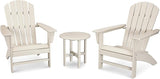 POLYWOOD Nautical 3-Piece Adirondack Chair Set - Photo 1