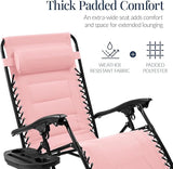 Best Choice Products Oversized Padded Zero Gravity Chair, Folding Outdoor Patio Recliner - Photo 4