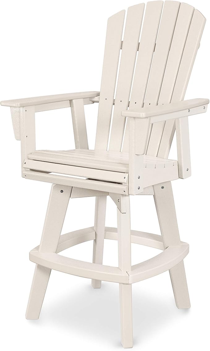 POLYWOOD® Nautical Bar Chair, Sand - Photo 1