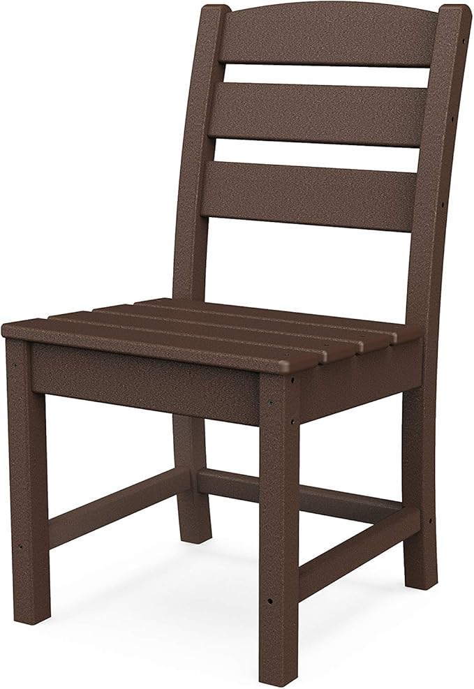 Polywood® Lakeside Dining Side Chair in Mahogany