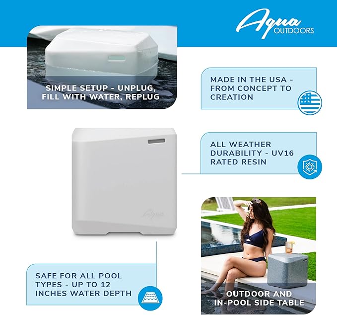 Aqua Outdoors - Small Side Table - for Inside Pool - Photo 5
