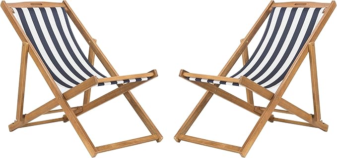 Safavieh PAT7040A-SET2 Outdoor Collection Loren Teak
