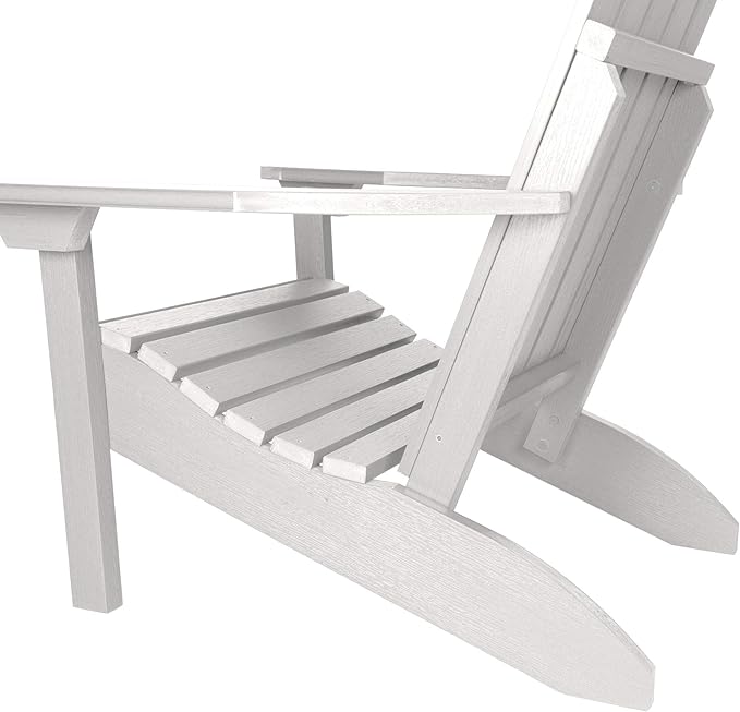 Highwood AD-CLAS1-WHE Classic Westport Adirondack Chair, White