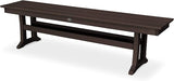 POLYWOOD® Bench, Mahogany - Photo 1