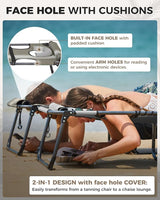 KingCamp Tanning Chair with Face Hole - Photo 4