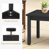 LUE BONA Outdoor Coffee Table Rectangle, 42.5" HDPS Patio Coffee Tables for Outside - Photo 6