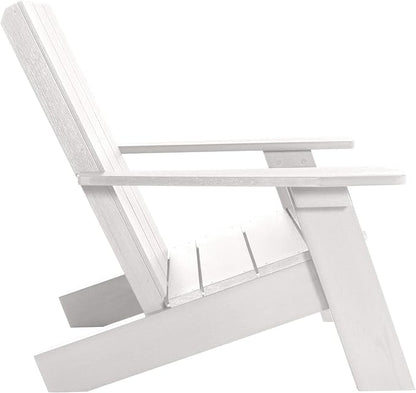 highwood Italica Modern Adirondack Chair, White