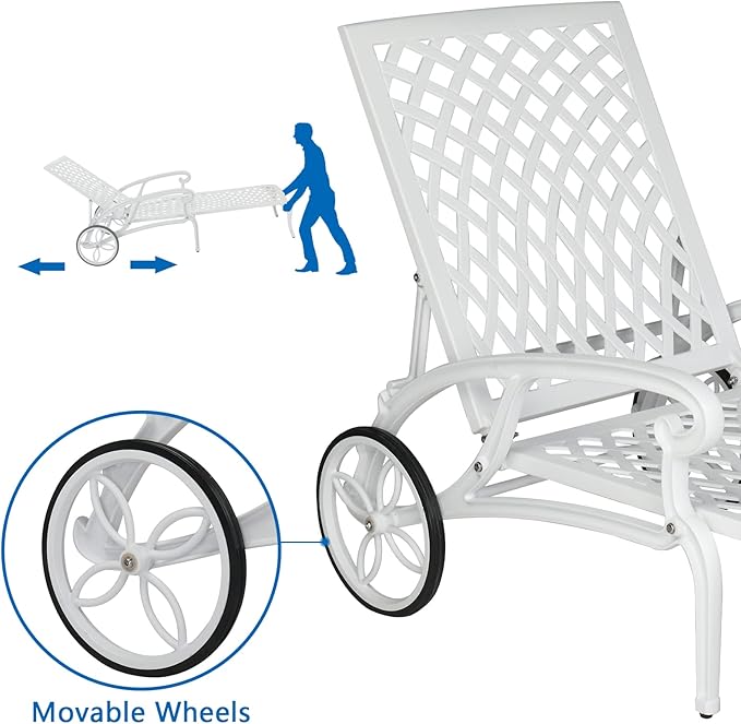 Outvita Lounge Chairs for Outside - Photo 4