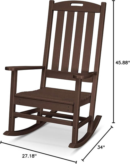 POLYWOOD® Nautical Rocker, Mahogany