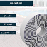 2 Inch Wide, 50ft Long Vinyl Strap - Replacement Straps for Patio Chairs - Vinyl Strapping for Patio Furniture Repair - Photo 3
