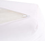 SAFAVIEH Couture Montford 3-Seat Bench Replacement Cover Only – Outdoor White Removable Slipcover Upholstery - Photo 6