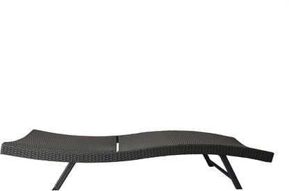 Christopher Knight Home Arthur | Outdoor Wicker Chaise Lounges | Set of 2 | in Grey