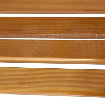 Wood & Metal Garden Bench