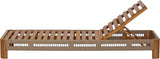 Christopher Knight Home Lamon Acacia Wood Chaise Lounge Chair Outdoor with Handwoven Rope Accents - Photo 10