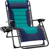 Best Choice Products Oversized Padded Zero Gravity Chair, Folding Outdoor Patio Recliner - Photo 1