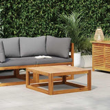 vidaXL Solid Acacia Wood Patio Chair with Comfy Cream Cushions - Weather-Resistant, Easy Maintenance, Suitable for Patio - Photo 2