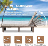 Outdoor Chaise Lounge Set of 2 - Photo 5
