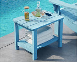 Patio Chairs Set, 3 Pieces Weatherproof HIPS Outdoor Furniture - Photo 4