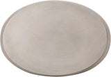 Outdoor Side Table Concrete End Table Faux Stone Small Coffee Tables, Garden Stool Plant Stand for Porch - Photo 5