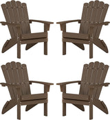 Adirondack Chairs, Folding Chairs Set of 4 - Photo 1