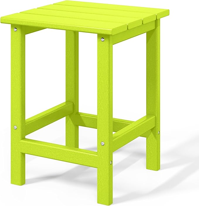 Costaelm 3 piece Patio Set, Outdoor Modern Adirondack Table and Chairs - Photo 4