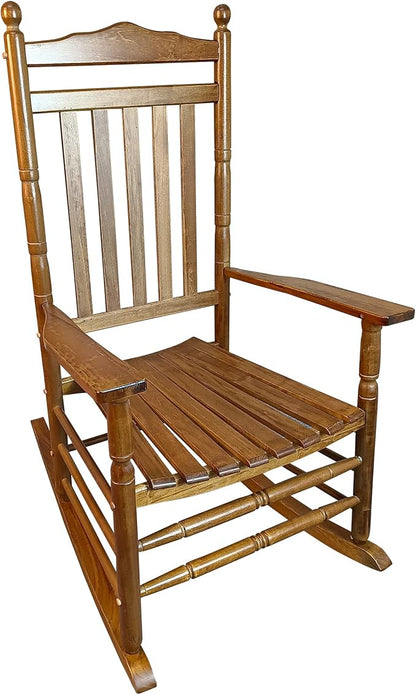 Balcony Porch Adult Rocking Chair Oak LX550