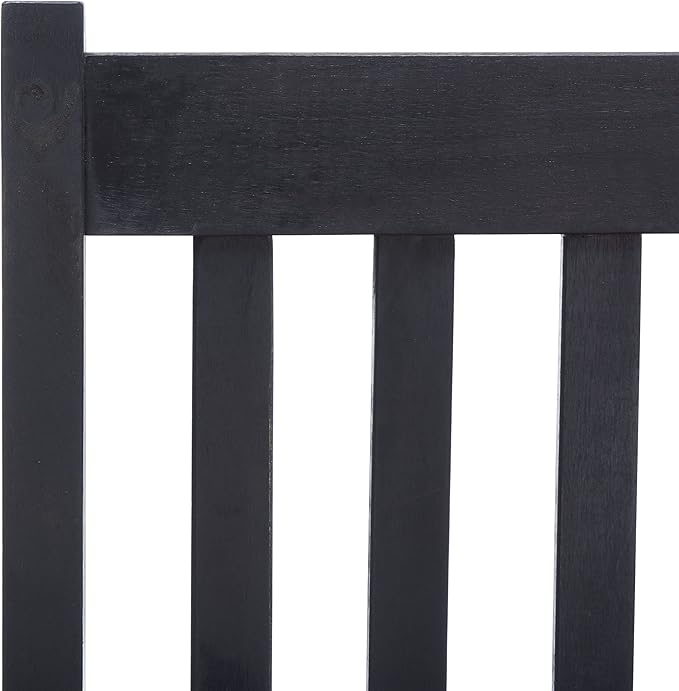 SAFAVIEH Outdoor Collection PAT7002 Chair, Black